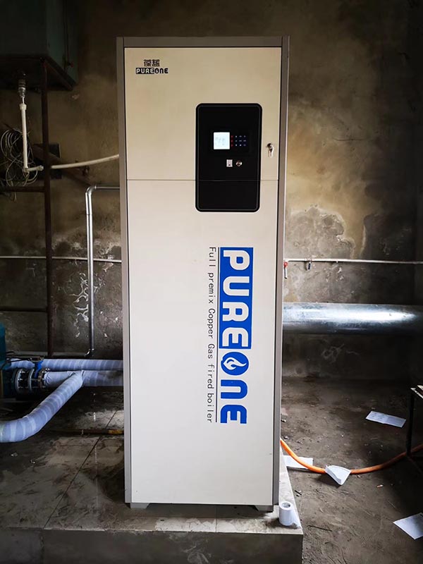 YH533388银河低氮铜管锅炉医院供暖案例