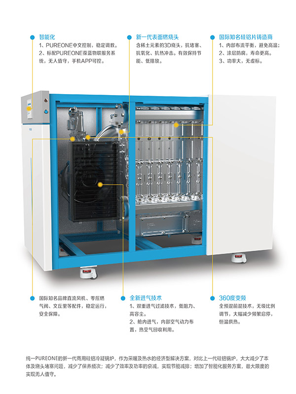 PUREONE铸铝锅炉内部结构 YH533388银河锅炉